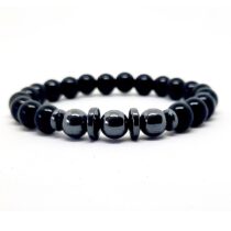 Hematit Oniks Doğaltaş Bileklik