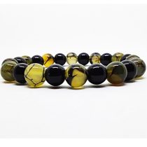 Alaca Akik-parlak Oniks Bileklik