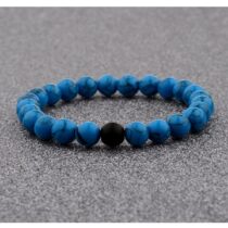 Erkek Bileklik Tekli Mat Oniks Havlit Doğaltaş