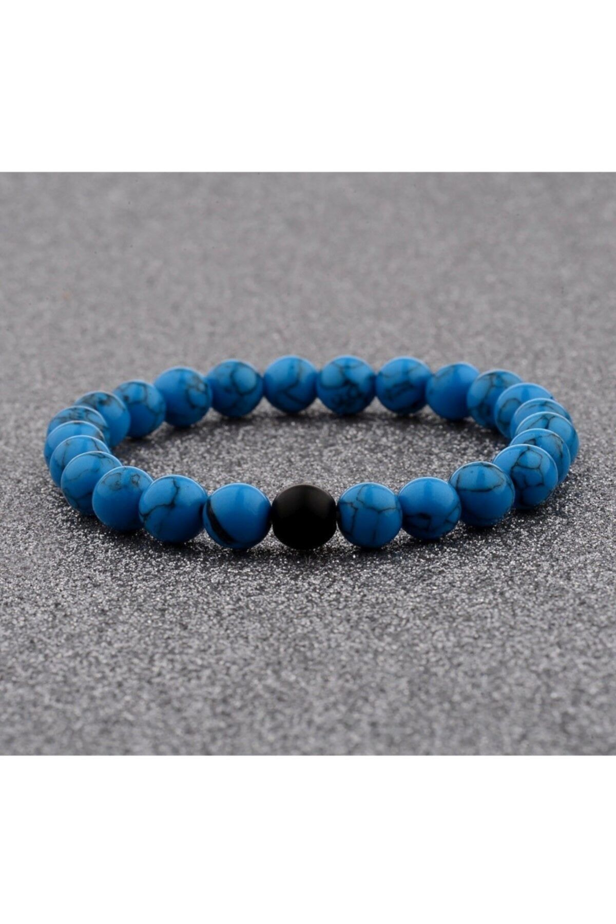 Erkek Bileklik Tekli Mat Oniks Havlit Doğaltaş