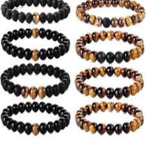 8li Doğaltaş Bilekli Set