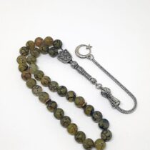 Ayyıldız Örümcek Akik Tesbih