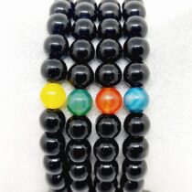 4lü Renkli Akik Kadın Doğaltaş Bileklik Seti