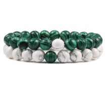 Ikili Set Kadın Doğaltaş Bileklik