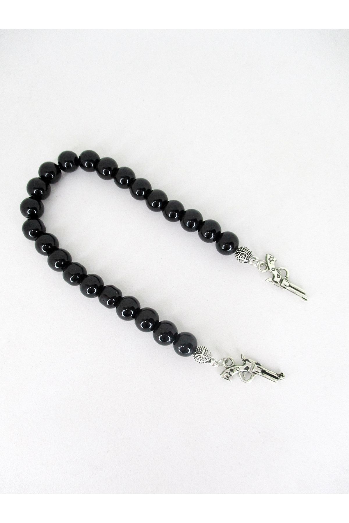 Tabanca Püsküllü Oniks Zaza Tesbih - Görsel 2