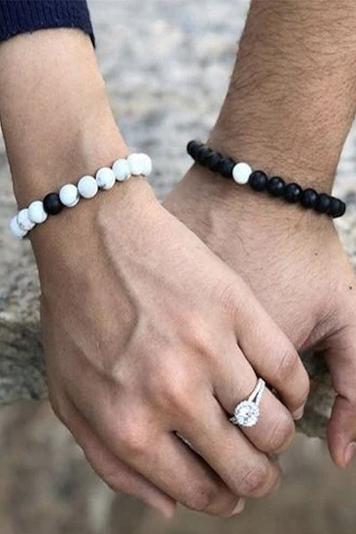 Sevgili Arkadaşlık Doğaltaş Bileklik - Görsel 5