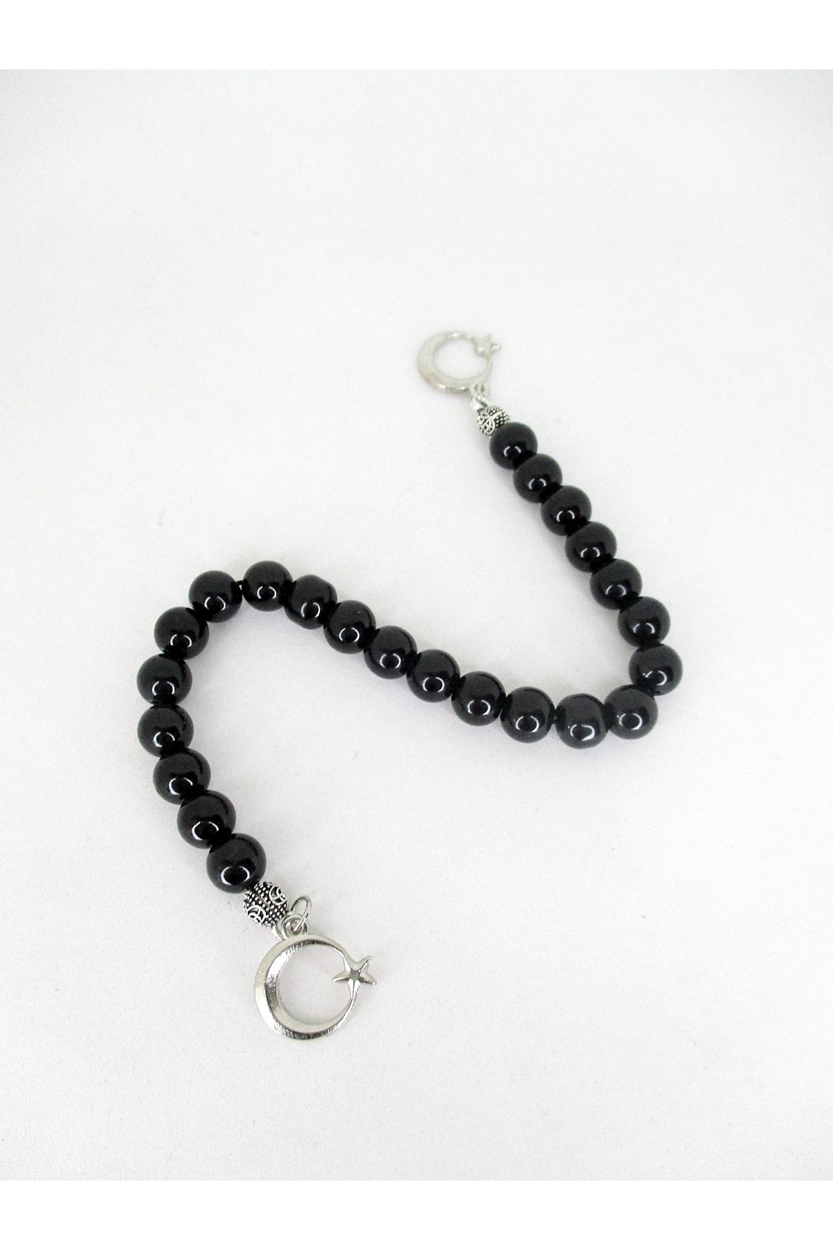 Ayyıldız Püsküllü Oniks Zaza Tesbih - Görsel 2