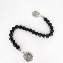 Kazaz Püsküllü Oniks Zaza Tesbih