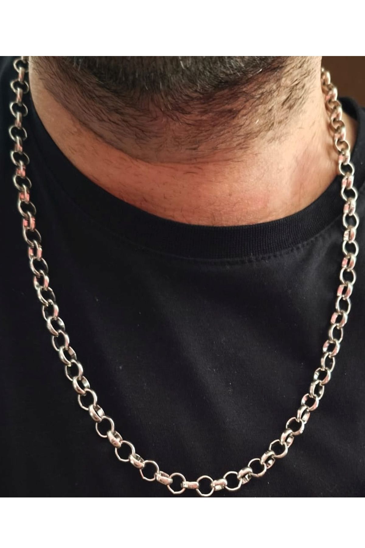 Kalın Erkek Kolye Doç Model