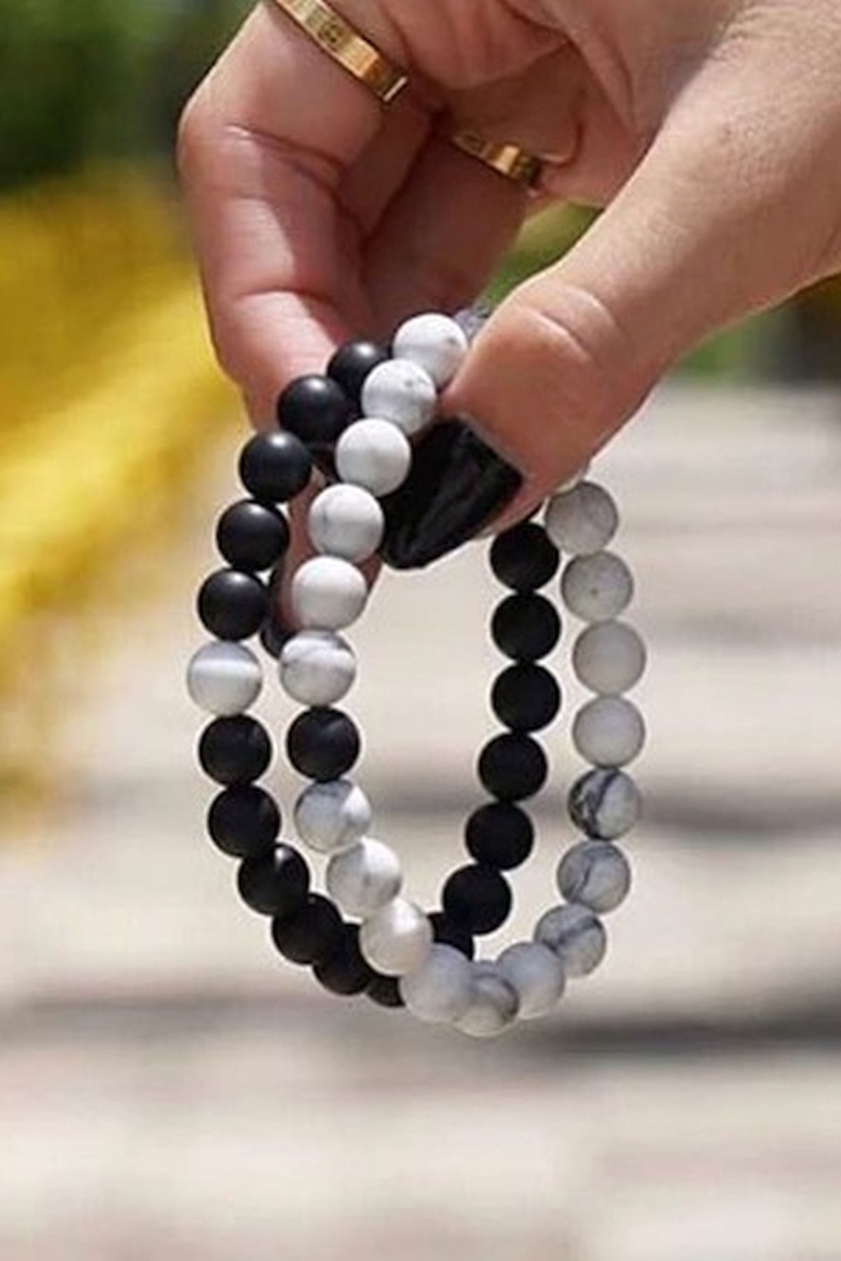 Sevgili Arkadaşlık Doğaltaş Bileklik - Görsel 6