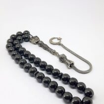 Ayyıldız Hematit Doğaltaş Tesbih