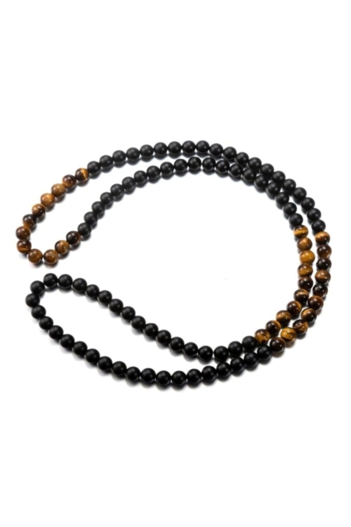 Kaplangözü Mat Oniks Erkek Doğaltaş Kolye - Görsel 2