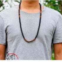 Kaplangözü Parlak Oniks Erkek Doğaltaş Kolye